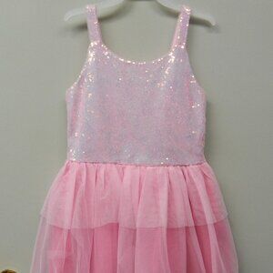 Zunie Girl Party Dance Semi-Formal Dress size 14/16 Pink NWT